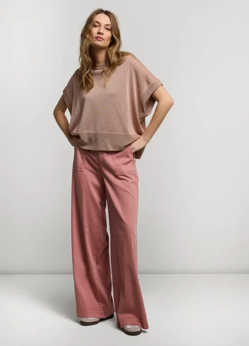 Lurex Boxy Jumper