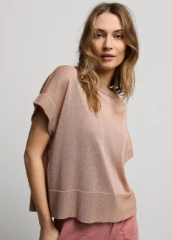 Lurex Boxy Jumper