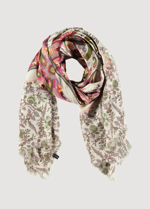 Narrow Scarf With Print