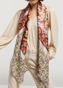 Narrow Scarf With Print