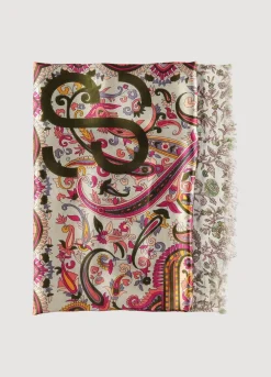 Narrow Scarf With Print