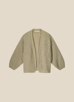 Oversized Open Cardigan