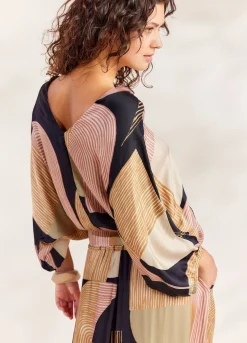 Reversible Top With Print