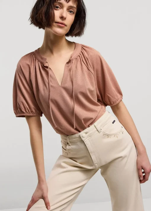 Shimmery Lurex Top
