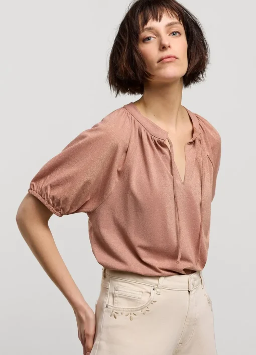 Shimmery Lurex Top