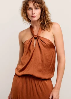 Shiny Halter Singlet
