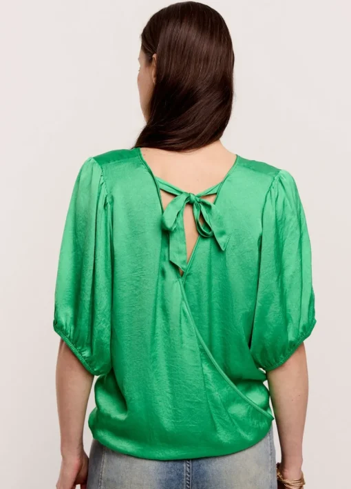 Shiny Reversible Top