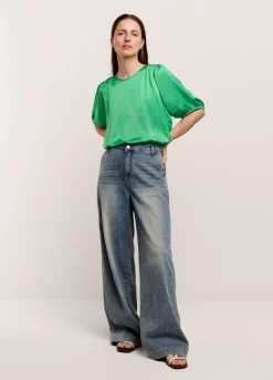 Shiny Reversible Top