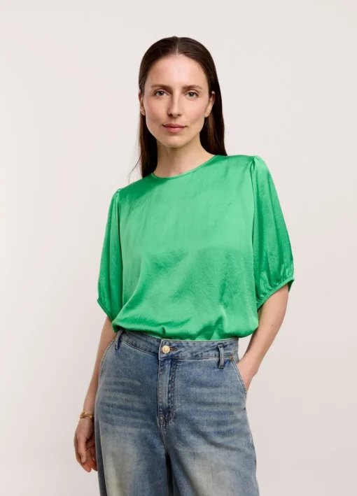 Shiny Reversible Top