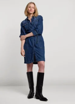 Short Denim Dress