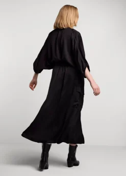 Silky Touch Cargo Skirt