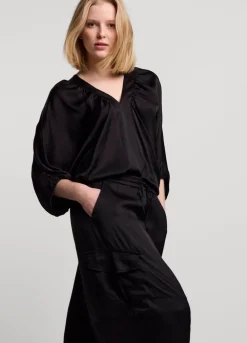 Silky Touch Cargo Skirt