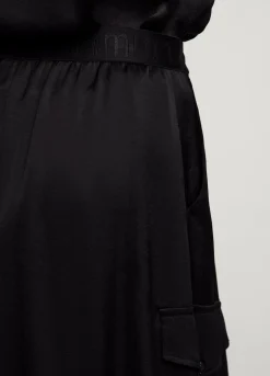 Silky Touch Cargo Skirt
