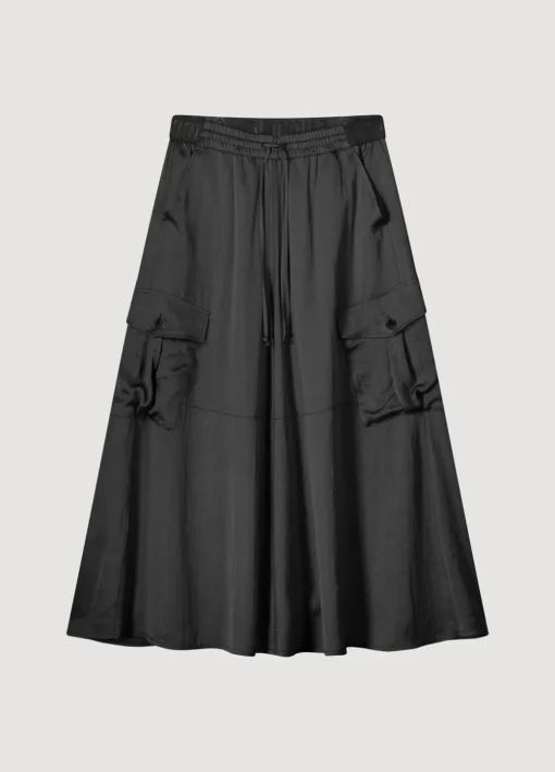 Silky Touch Cargo Skirt