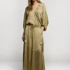 Silky-Touch Cargo Skirt