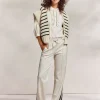 Sleeveless Chunky Cardigan