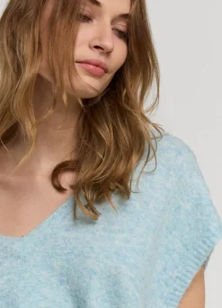 Sleeveless Oversized Jumper