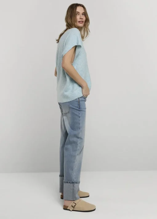 Sleeveless Oversized Jumper