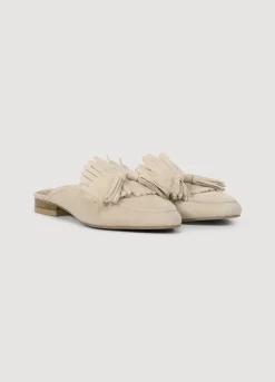Suede Mules
