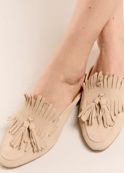 Suede Mules