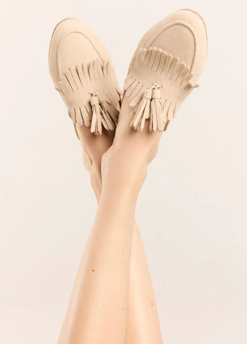 Suede Mules