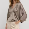 Top With Bat Sleeves