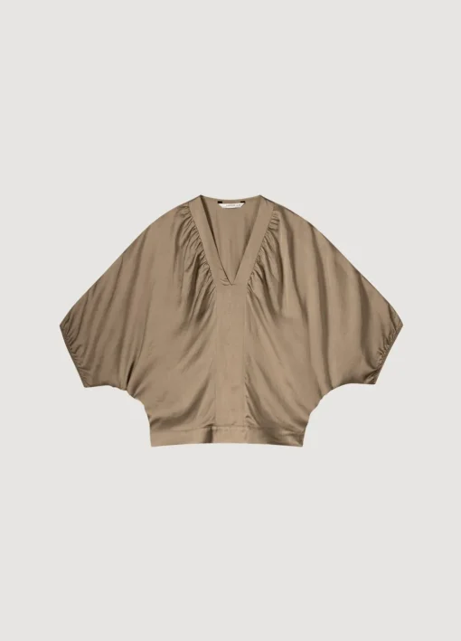 Top With Bat Sleeves