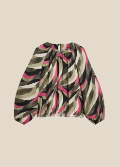 Top With Gathered Neckline