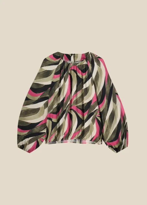 Top With Gathered Neckline