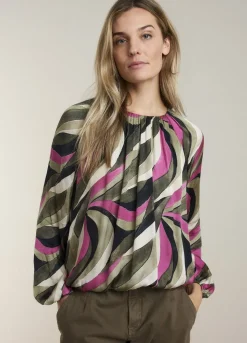 Top With Gathered Neckline