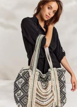 Tote Bag With Beads