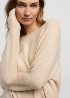 Wide Boat-Neck Jumper