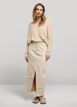 Wide Boat-Neck Jumper