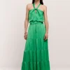 Wide Tiered Skirt
