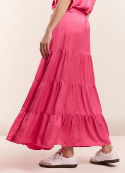 Wide Tiered Skirt