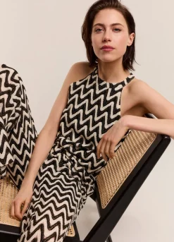 Zigzag Halter Top