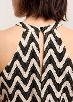 Zigzag Halter Top