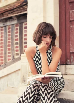 Zigzag Halter Top